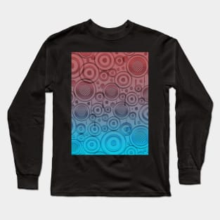 Abstract round pattern Long Sleeve T-Shirt